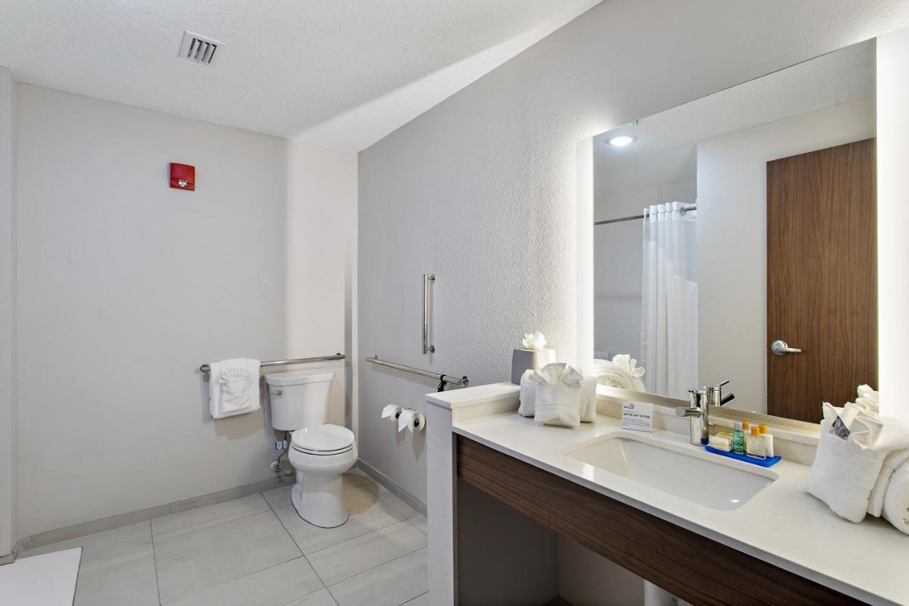 Standard King Room Roll Shower Communications Access