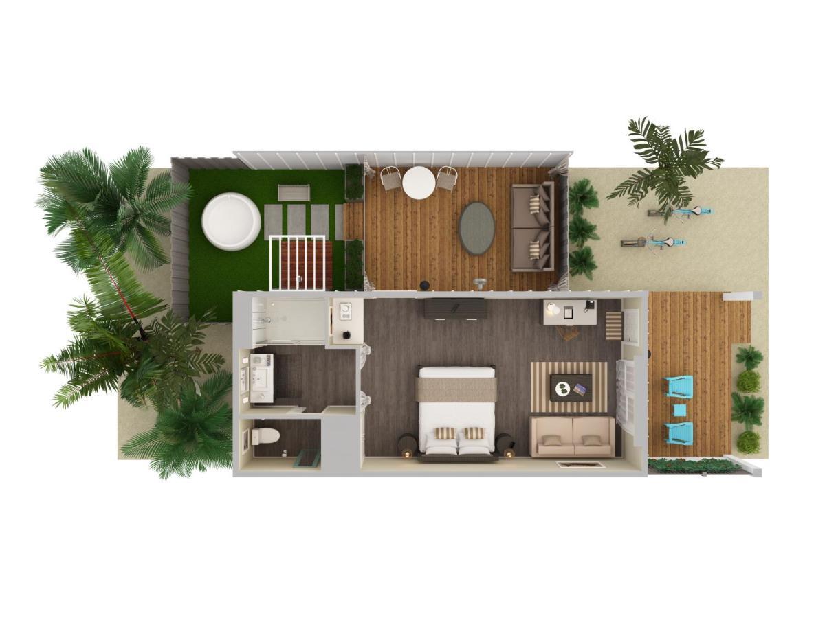 Bungalow Garden View