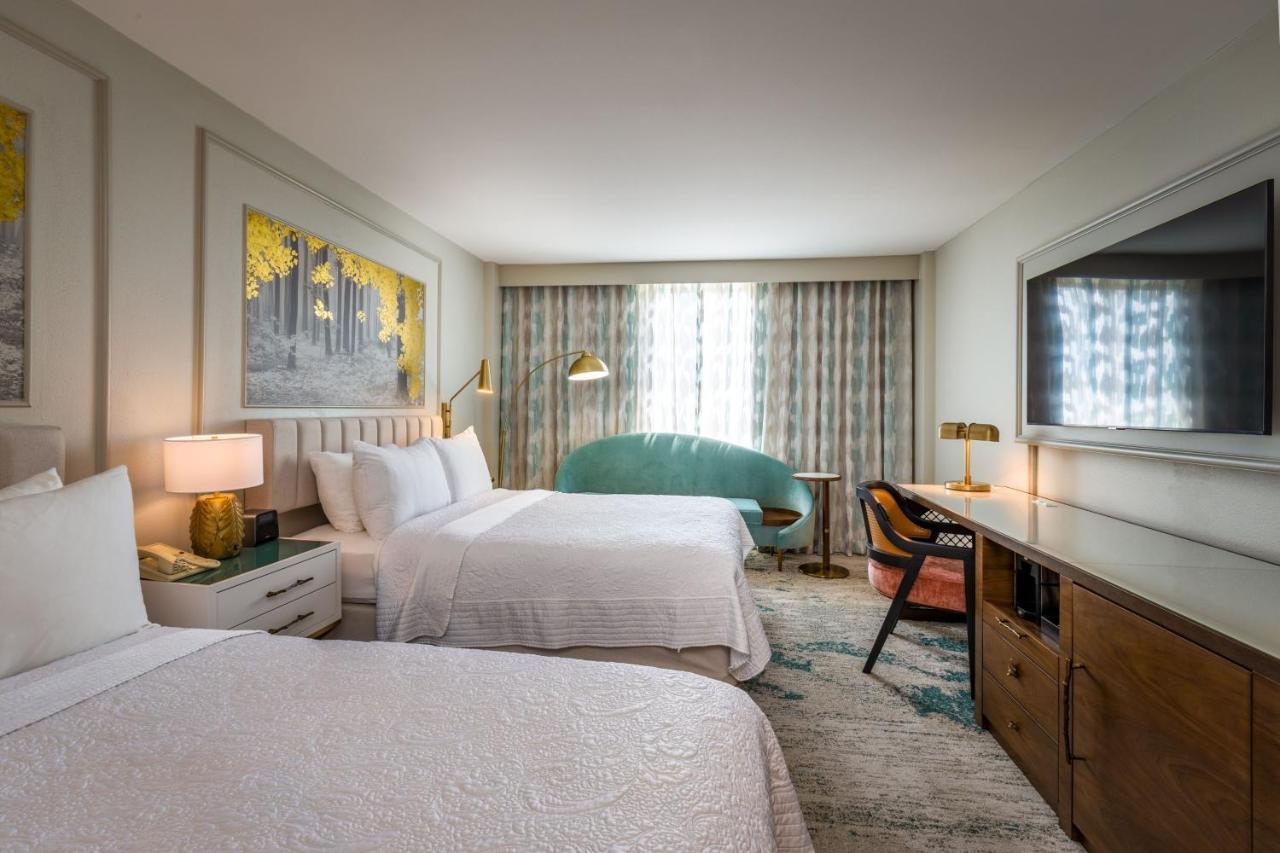 Queen Room with Two Queen Beds and Adapted Tub - Mobility and Hearing Accessible