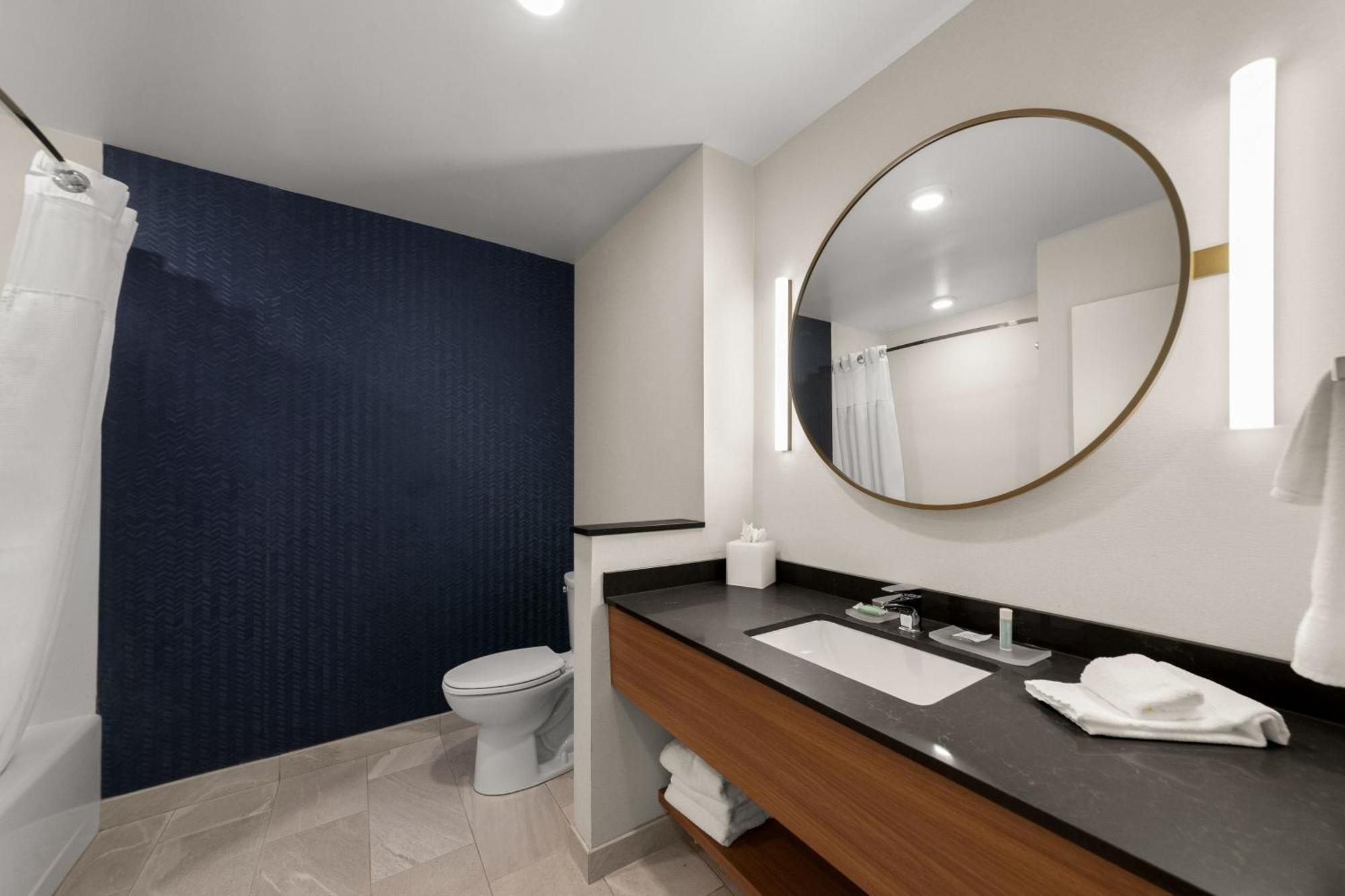 Queen Suite Two Queen Beds Bathtub Sofa Bed Mobility Access or Hearing Accessible