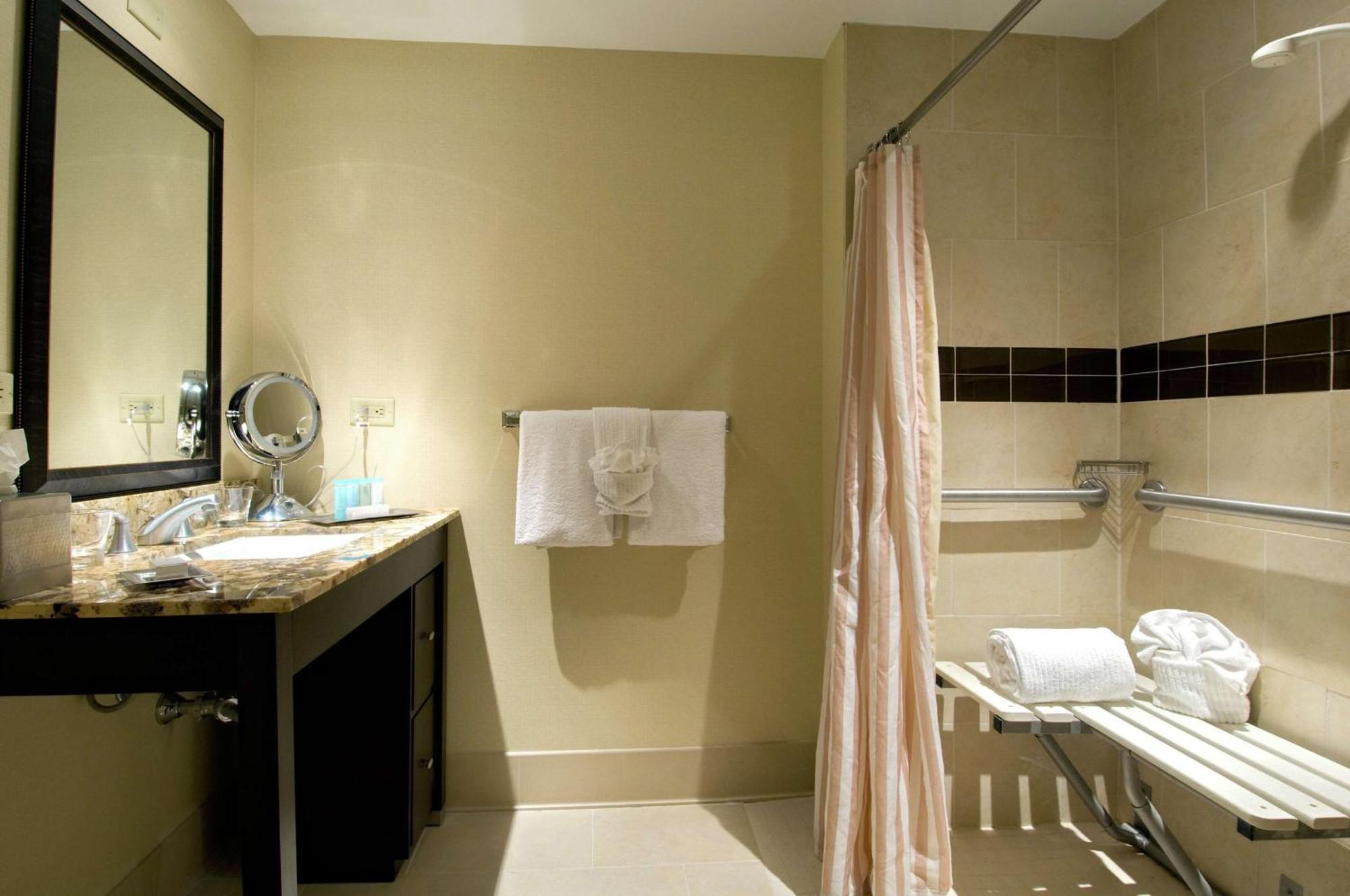 King Room with Roll-In Shower - Disability Access