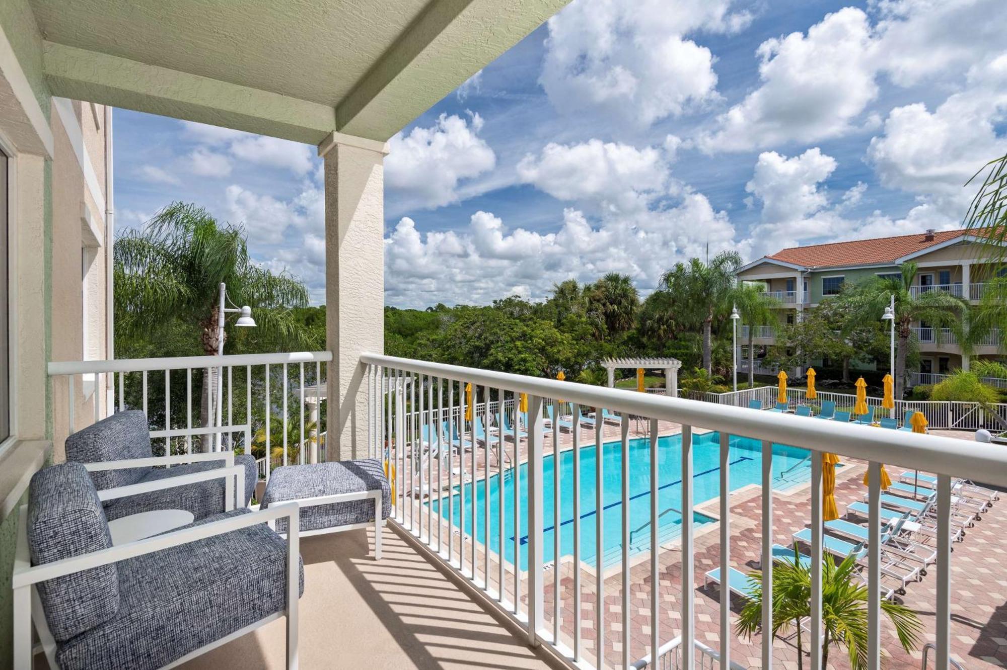 King Suite Balcony Pool View