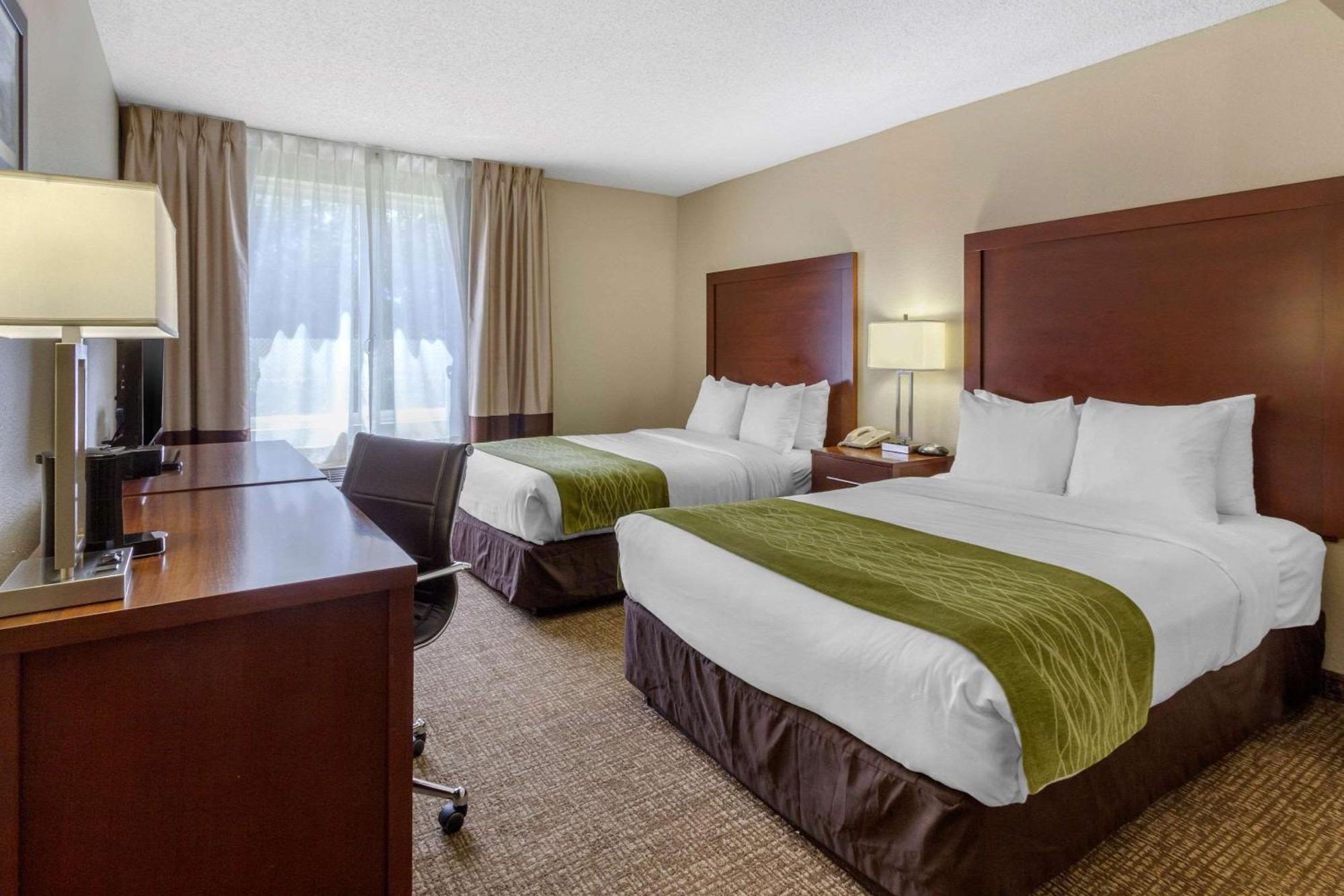 Double Room Two Double Beds Disability Access or Non-Smoking