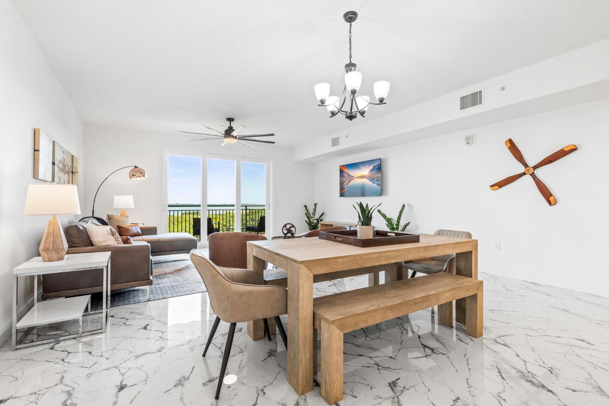 Three-Bedroom Premium Apartment with Balcony