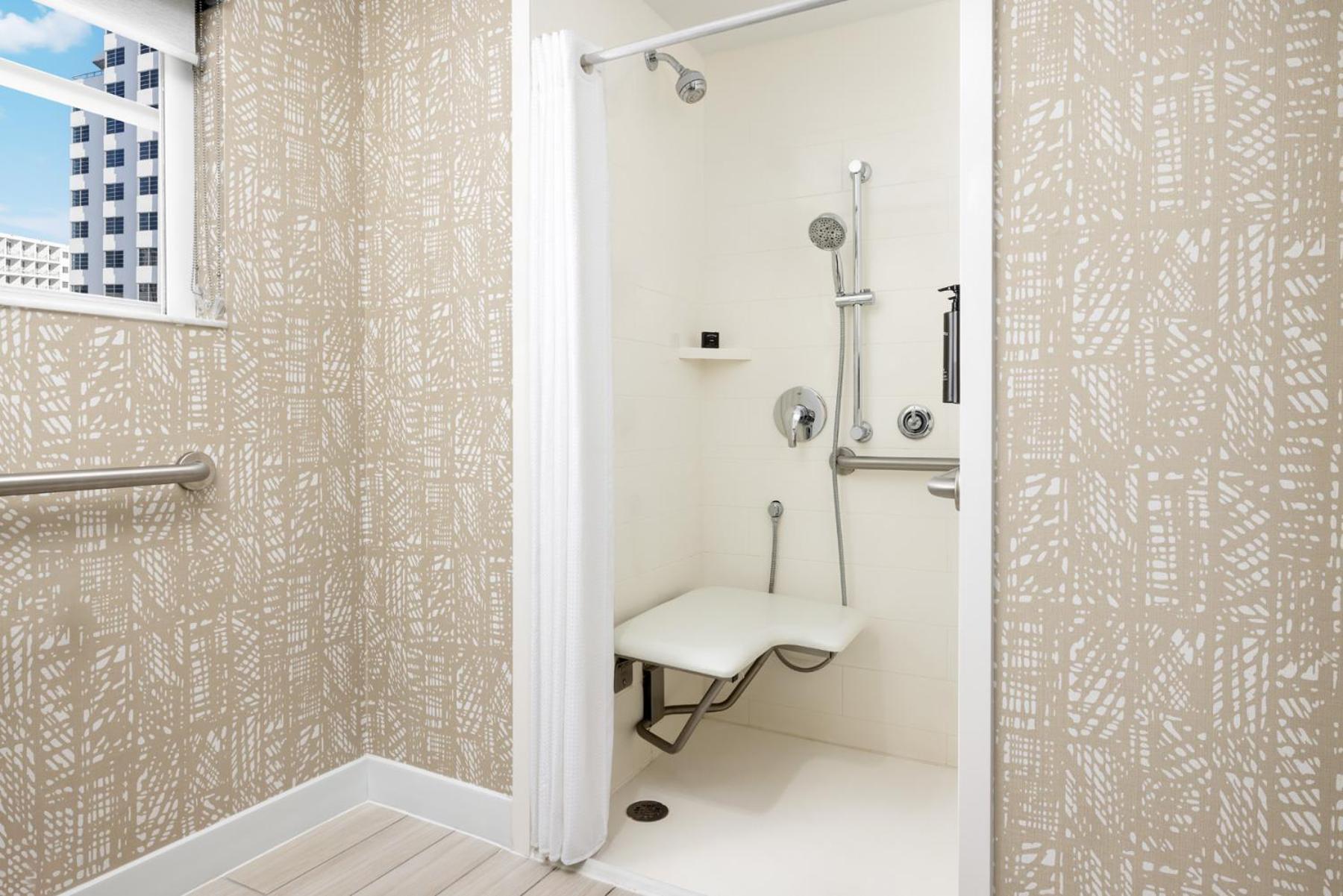 King Room Roll Shower Mobility Access