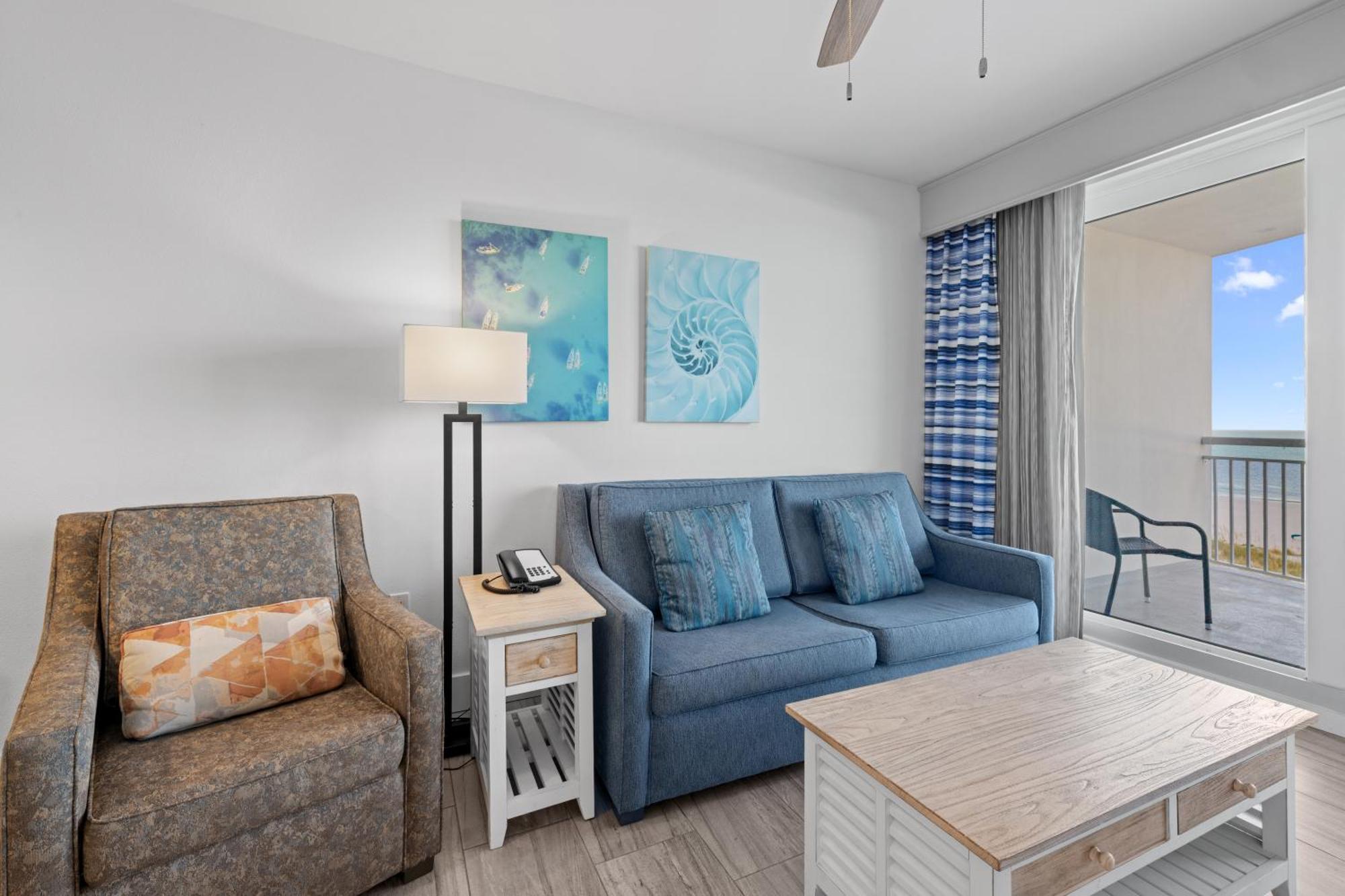 Two-Bedroom Two Bath Gulf Front Suite