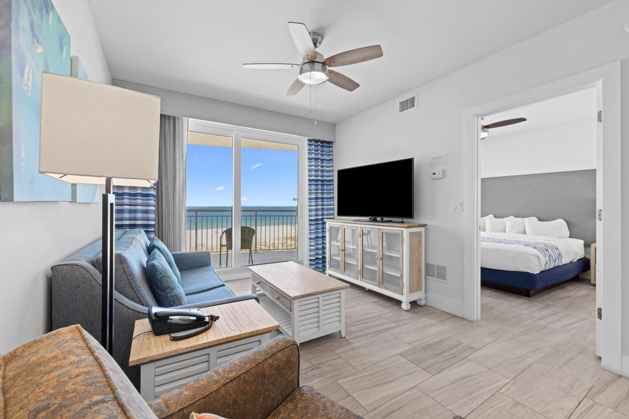 Two-Bedroom Two Bath Gulf Front Suite
