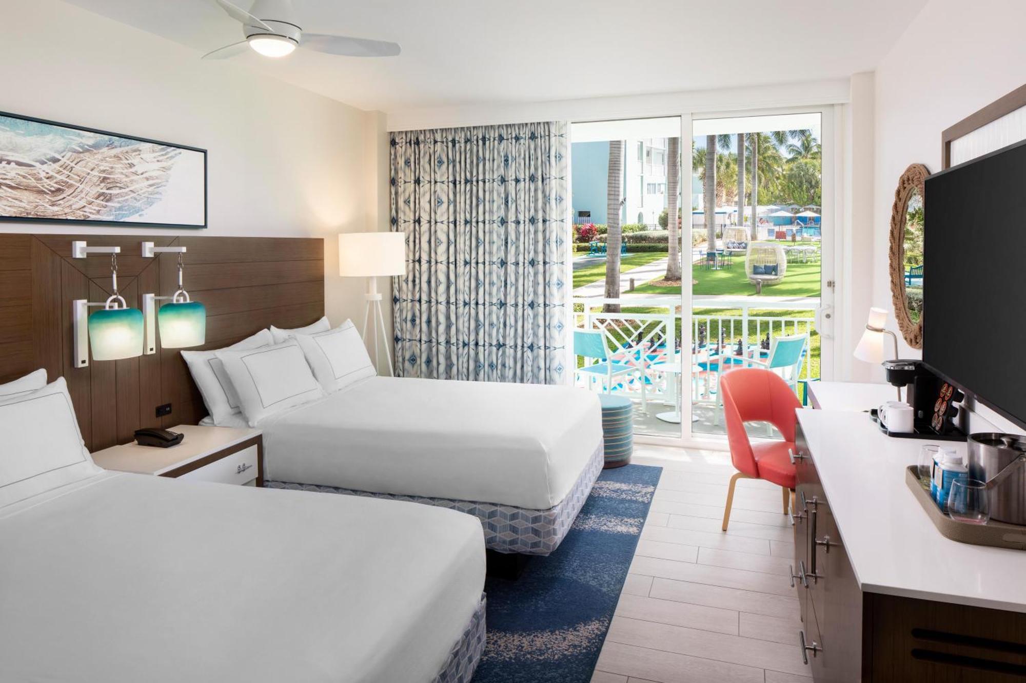 Double Room Two Double Beds Resort View