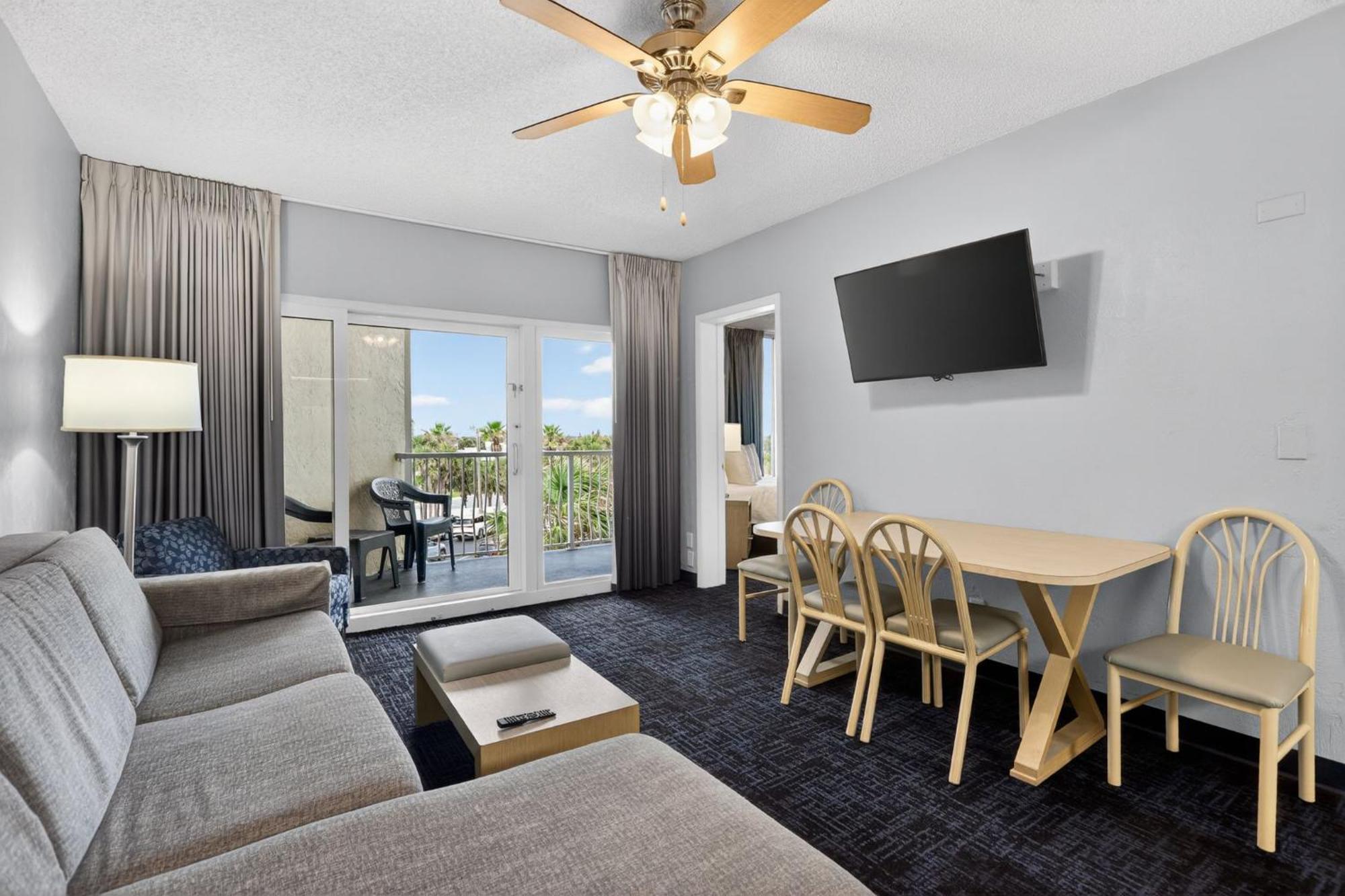 Two-Bedroom Apartment Balcony