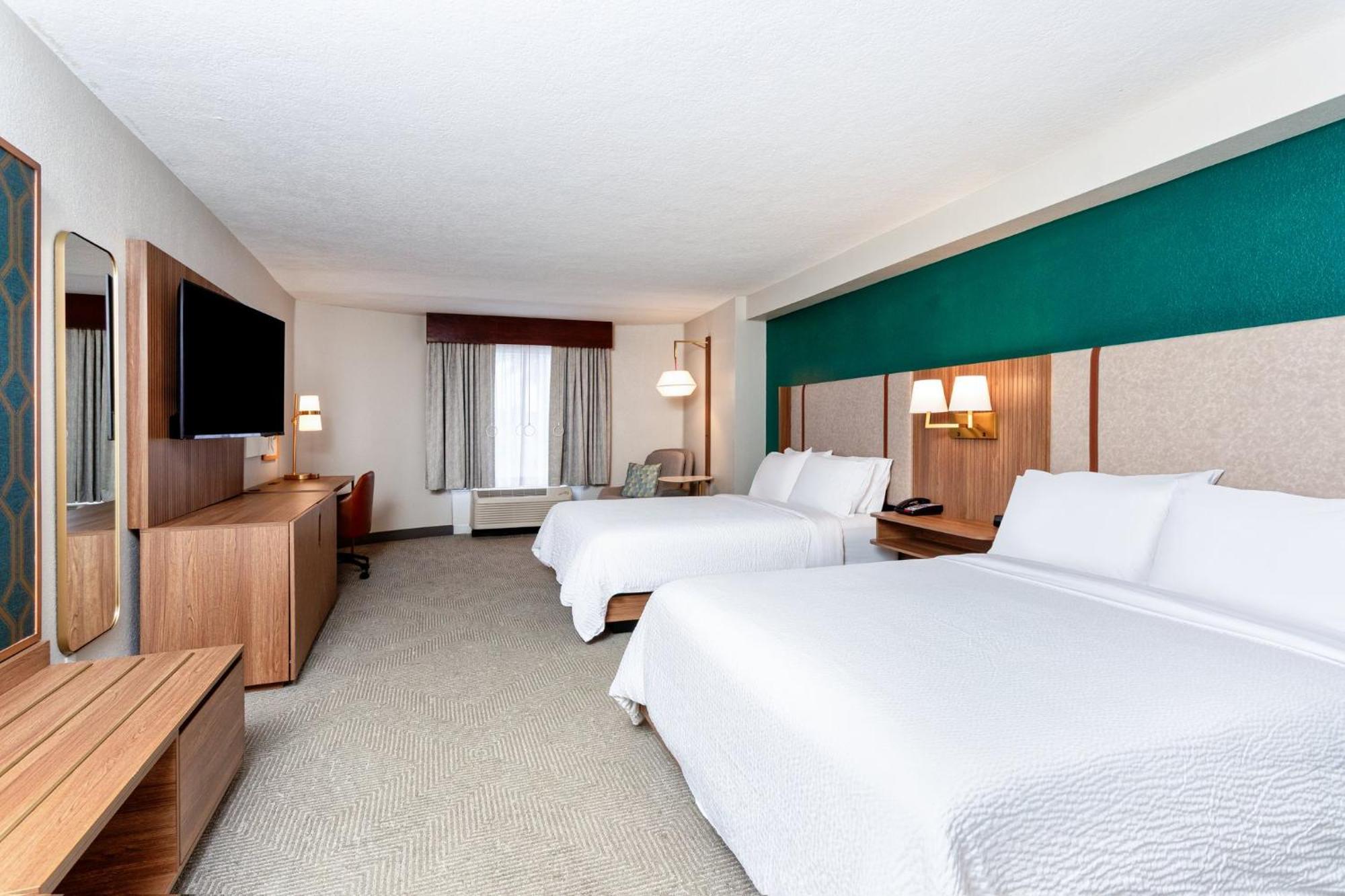 Standard Queen Room Two Queen Beds Shower Mobility Accessible