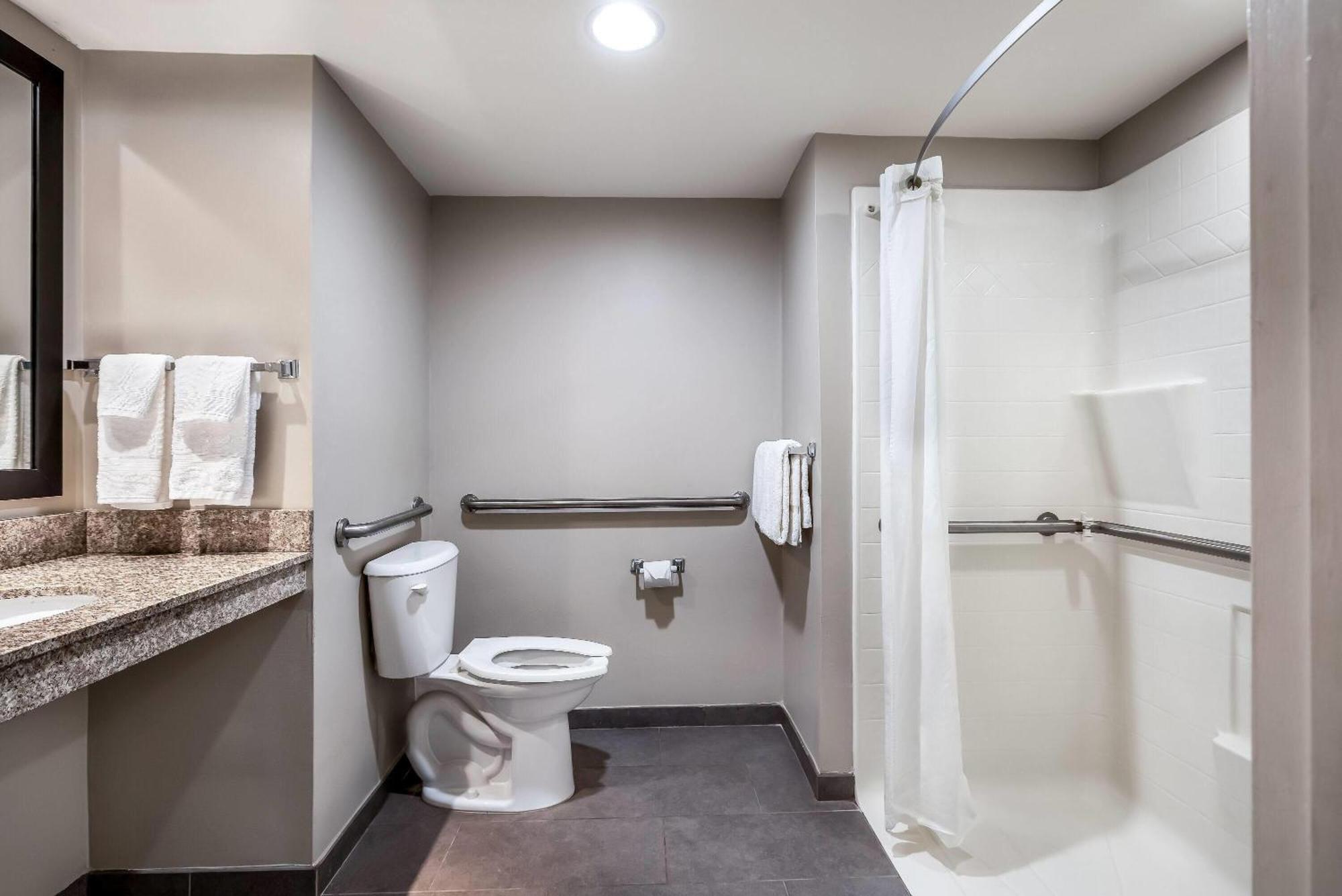 Queen Room Roll Shower Mobility or Hearing Accessible Non-Smoking