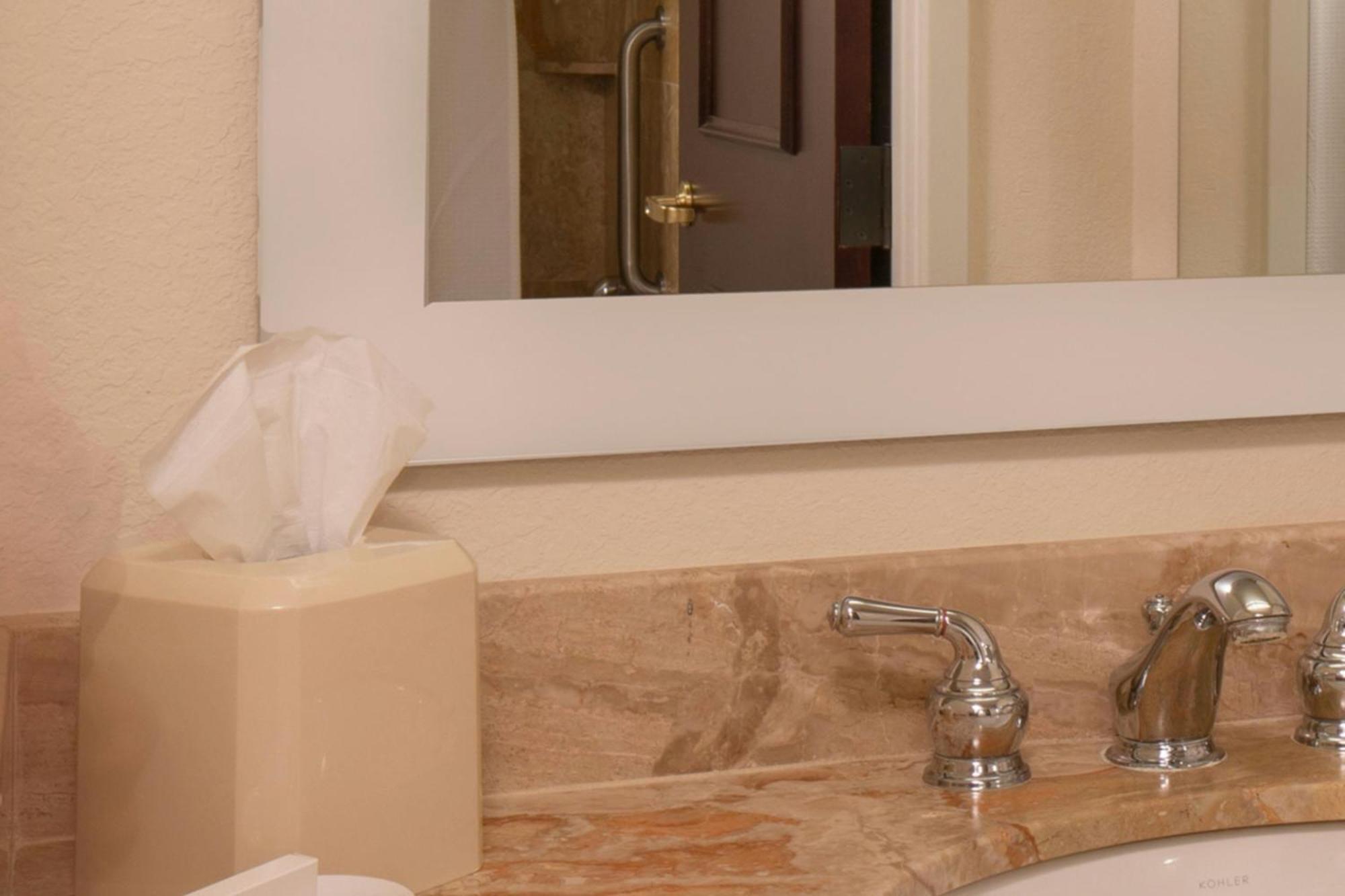 King Suite Bathtub Trundle Sofa Mobility Access or Hearing Accessible