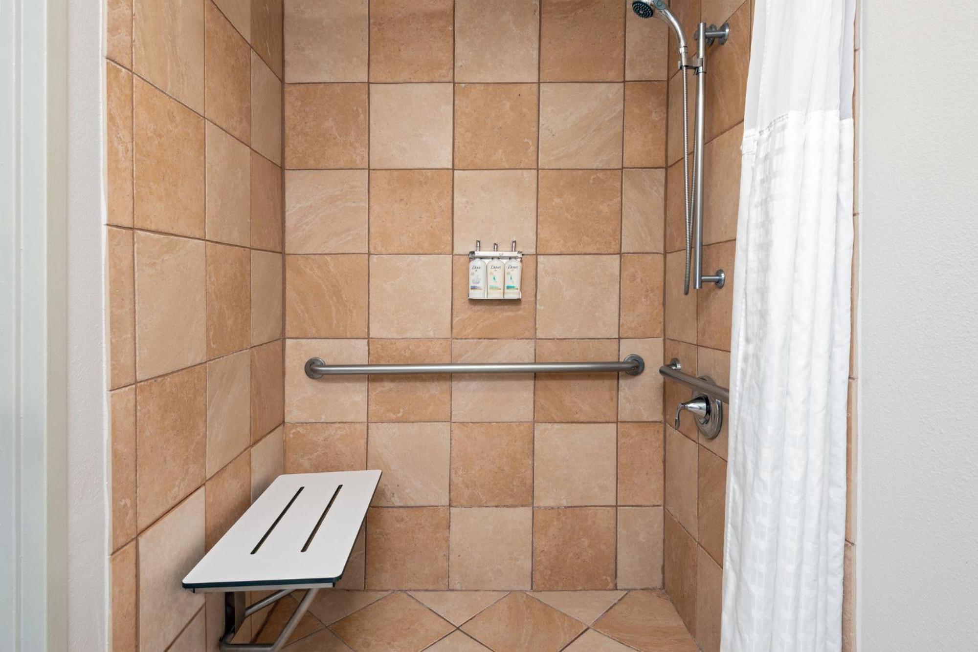 Standard King Room Roll Shower Mobility Accessible