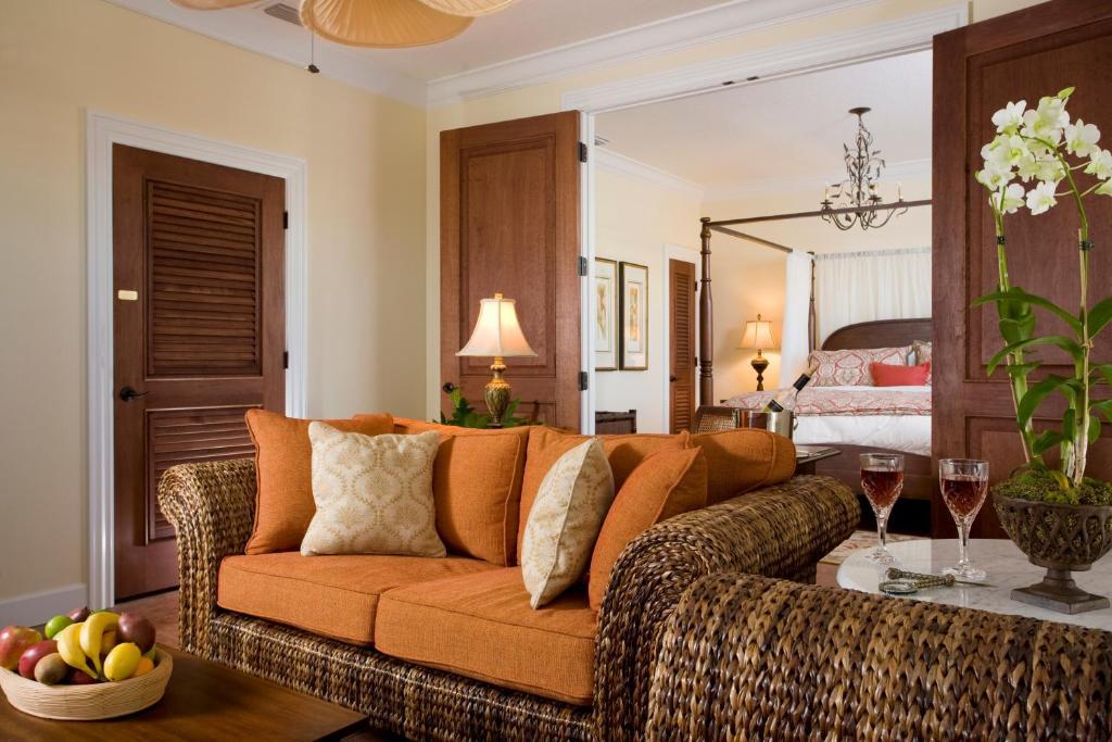 King Suite with Separate Living Room