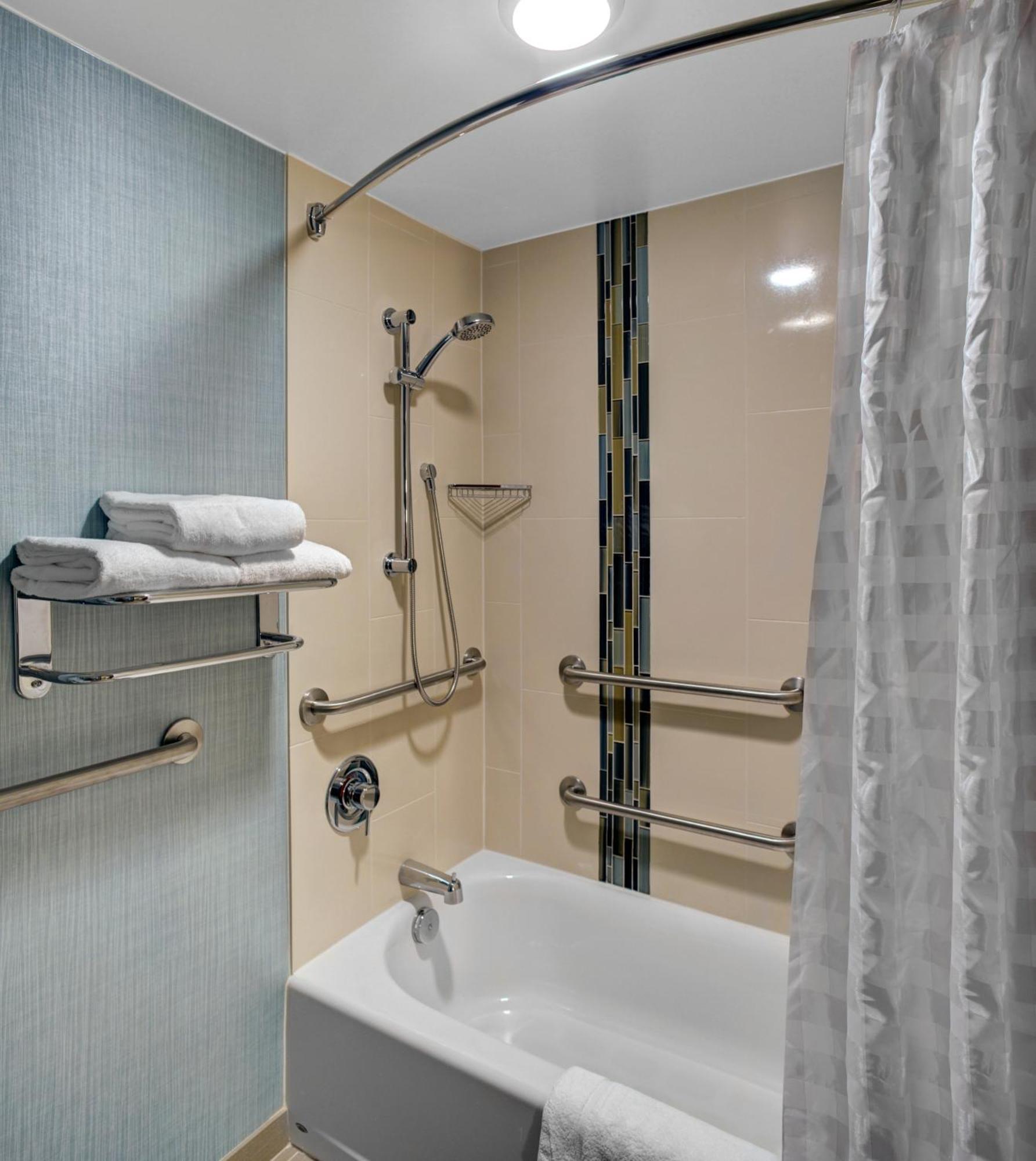 King Room Sofa Bed Accessible Tub Disability Access