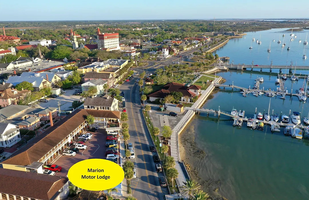 Historic Waterfront Marion Motor Lodge In Downtown St Augustine-1